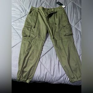 Olive Green Joggers Sz 3X